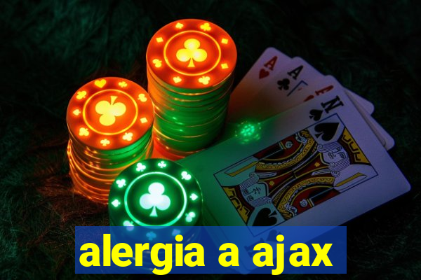 alergia a ajax